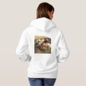 Pull À Capuche Coureur de motocross (Dos entier)