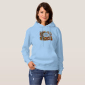 Pull À Capuche Cozy Boho Fall / Bohemio Acogedor (Devant entier)