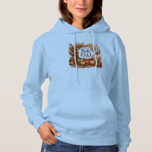 Pull À Capuche Cozy Boho Fall / Bohemio Acogedor (Devant)