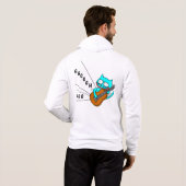 Pull À Capuche Crazy Cat (Dos entier)