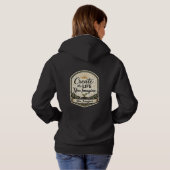 Pull À Capuche Create the Life You Imagine Women's Motivational H (Dos entier)