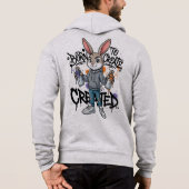 Pull À Capuche Creative Rabbit Street Art Design (Dos)