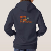 Pull À Capuche Creep It Real, Édition Patte – Drôle d'animal de c (Dos)