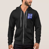Pull À Capuche Créer votre propre homme noir (Devant)