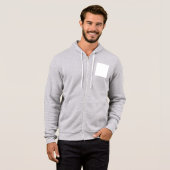 Pull À Capuche Créez votre propre blanc personnalisé (Devant entier)