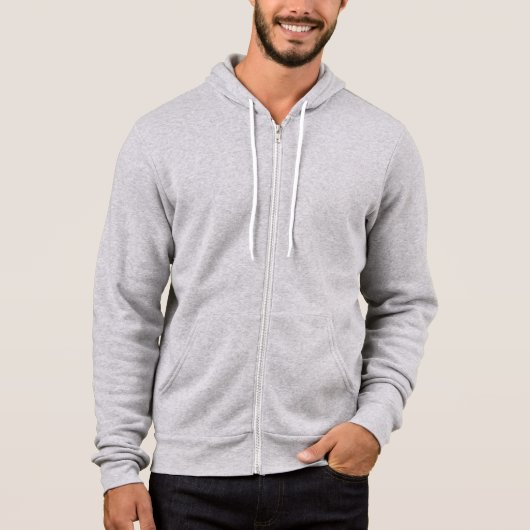 Pull À Capuche Créez votre propre blanc personnalisé (Devant)