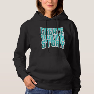 Pull À Capuche Créez Votre Propre Histoire – Contour Blanc