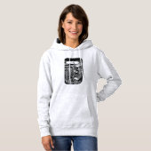 Pull À Capuche Crête dorée (Devant entier)