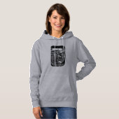 Pull À Capuche Crête dorée (Devant entier)