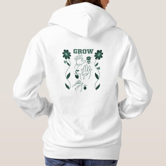 Pull À Capuche Croissance - Conception ASL (Dos)