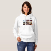 Pull À Capuche Croquis de séance de gym (Devant entier)