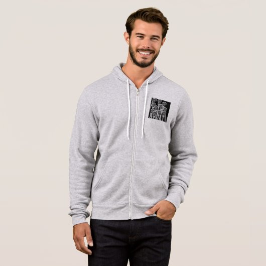 Pull À Capuche Crosse de crosse (Devant entier)