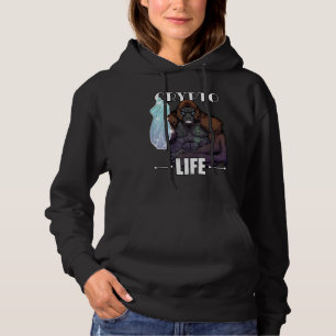 Pull À Capuche Crypto Life Diamond Mains Mèmes Hommes Femmes Papa