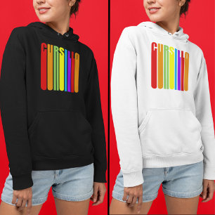 Pull À Capuche Cursillo Texte Allongé Coloré Foi Chrétienne