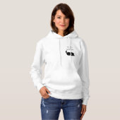 Pull À Capuche Custom Quote Cat Introvert  Mode Women's Hoodie (Devant entier)