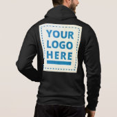 Pull À Capuche Customisé Votre Logo Ici Carnet Customisé Votre (Dos)