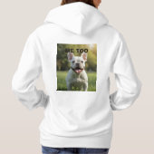 Pull À Capuche Customized with 2 and text (Dos)