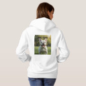 Pull À Capuche Customized with 2 and text (Dos entier)