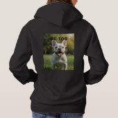 Pull À Capuche Customized with 2 and text (Dos)