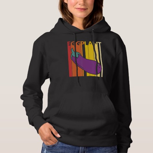Pull À Capuche Cute aubergine (Devant)