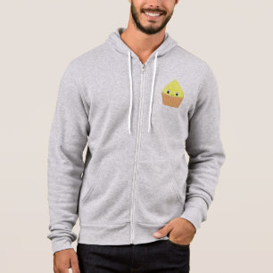 Pull À Capuche Cute Cartoon Citron Cupcake