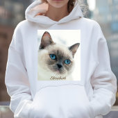 Pull À Capuche Cute Chien Chat & Animal Photo Personnalisée