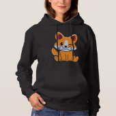 Pull À Capuche Cute Corgi 391 (Devant)