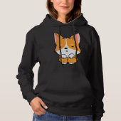 Pull À Capuche Cute Corgi 740 (Devant)