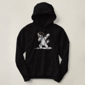 Pull À Capuche Cute Dabbing Havanais Chien Funny Dab Dance Cadeau (Design devant)