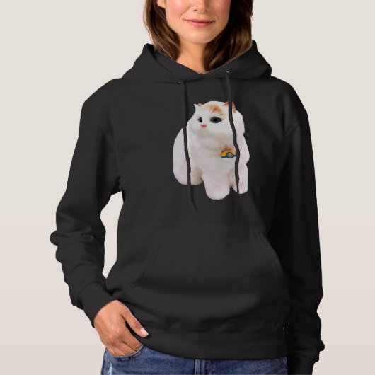 Pull À Capuche Cute de Poméranie (Devant)