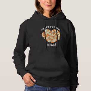 Pull À Capuche Cute Guinée Coeur Coeur Feu Potato 4