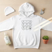 Pull À Capuche Cute Pregnant with Heart Letters Hoodie |Mom-to-Be