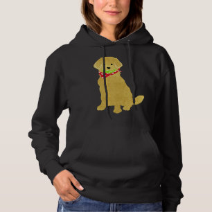 Pull À Capuche Cute Preppy Jaune Lab Tennis Balls Dans La Bouche