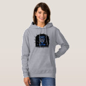 Pull À Capuche Cyber Sécurité Blue Team Lone Guardian (Devant entier)