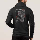 Pull À Capuche Cyberpunk Grim Reaper (Dos)