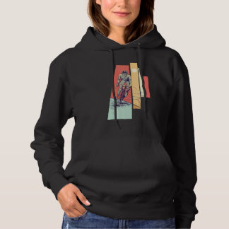 Pull À Capuche Cyclisme Rétro Cycliste Vintage