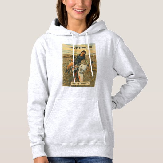 Pull À Capuche Cycliste Joyeux (Devant)