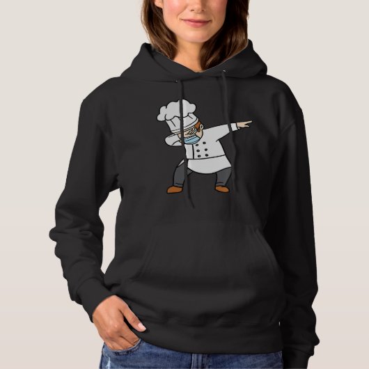 Pull À Capuche Dabbing Pizza Chef Baker Pizzabaker Dab cadeau de (Devant)