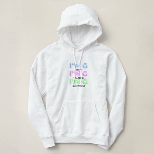 Pull À Capuche Dames capuche 3G (Design devant)