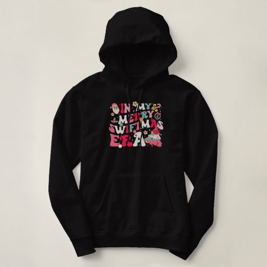 Pull À Capuche dans mon ère joyeuse de swiftmas (Design devant)