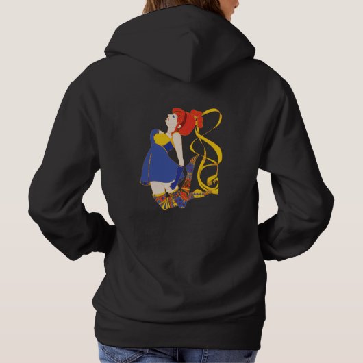Pull À Capuche Danseuse céleste  (Dos)