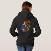 Pull À Capuche Danseuse céleste  (Dos entier)