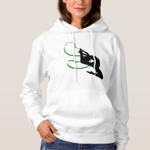Pull À Capuche Danseuse de ruban de gymnastique rythmique Silhoue