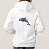 Pull À Capuche Dauphin mignon (Dos)