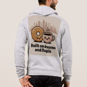 Pull À Capuche De Brooklyn avec amour (Dos)