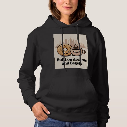 Pull À Capuche De Brooklyn avec amour  (Devant)