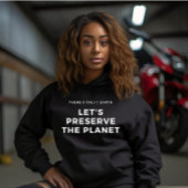 Pull À Capuche De l'environnement sensibilisation au changement c