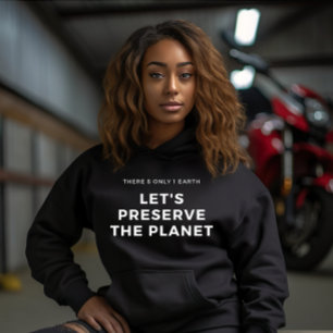 Pull À Capuche De l'environnement sensibilisation au changement c