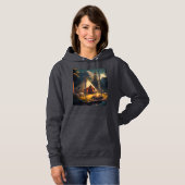 Pull À Capuche Débardeur à capuche pour femmes (Devant entier)