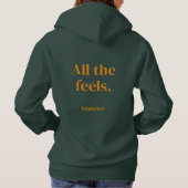 Pull À Capuche Débardeur pour femmes - Logomark et All the feels (Dos)